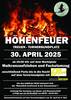 Plakat Höhenfeuer Treuen